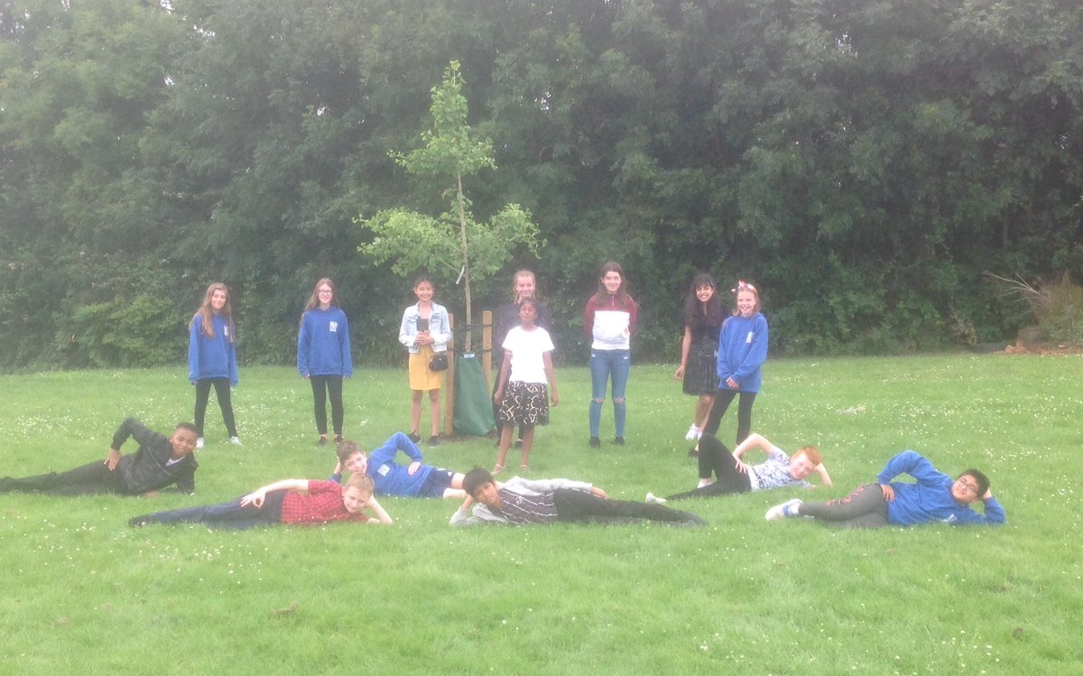 Miss_Bailey_GBS's tweet photo. A very BIG 'Thank you' goes to our GBS Friends Association who organised for a tree to be planted from our 2020 Leavers. What a great idea! https://t.co/NXDukUoMYG