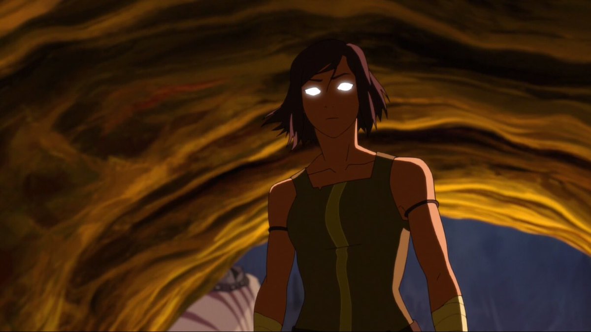 her struggles and trauma have ultimately shaped her- and she’s become stronger as a result. she’s still our beloved korra- if not a bit mature now, realizing that she doesn’t have to fight to solve all her problems. she’s become a bit wiser.