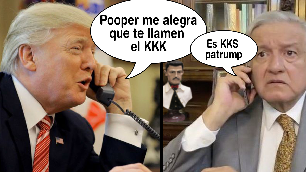 MrLotario's tweet photo. Teléfono descompuesto...

#CobardeChilloncito 
#ElPooper
#LopezObraDog https://t.co/dZZfXcLY01
