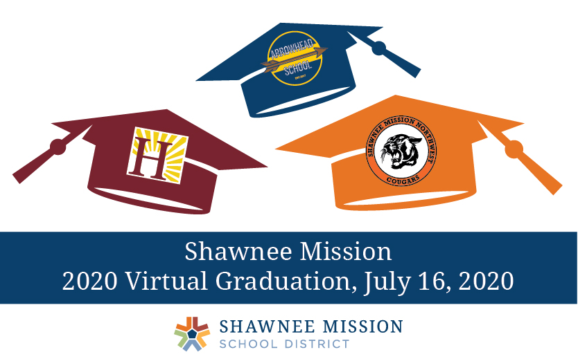 theSMSD's tweet photo. 🎓Congratulations to the Shawnee Mission Northwest Class of 2020! This virtual graduation YouTube link will be live at 8 p.m. on July 16, 2020. https://t.co/2QKTl6gvim  1/3 https://t.co/cYOer5vgBy