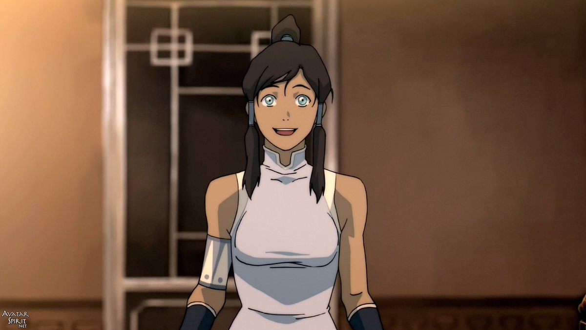 her entire life revolved around being the avatar. she was taught to fight since she was 4, isolated on a compound with endless guards & protections. when she finally leaves, she’s still a bright & happy young girl who’s eager to make friends & fight for what she believes in