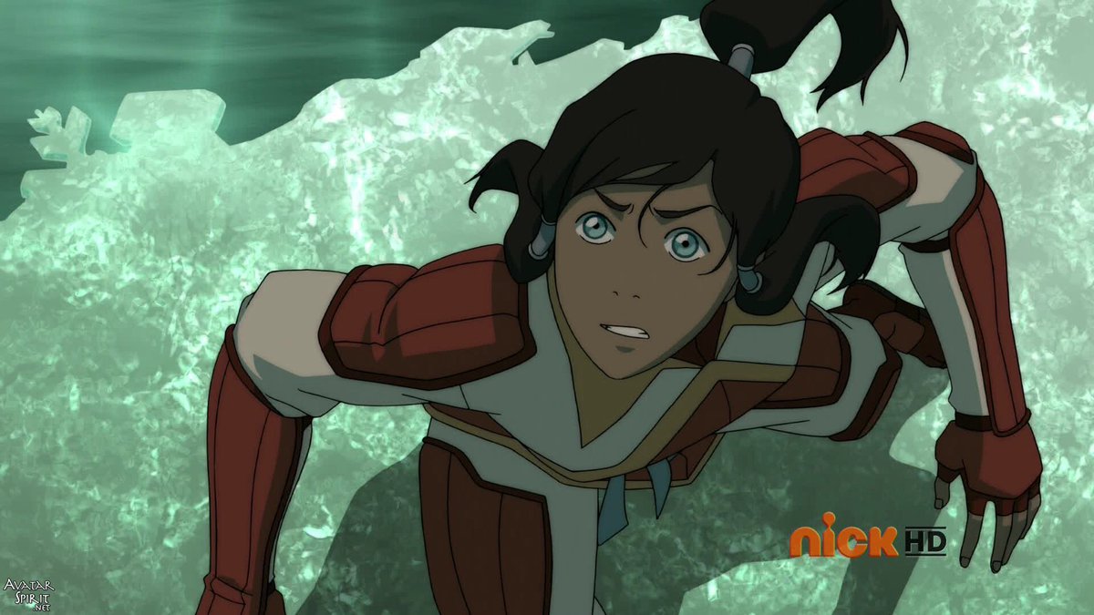 then she had to face amon. amon was a threat to benders everywhere- a man with the ability to take people’s bending away. and the first threat to korra’s status as avatar. but she managed to defeat him regardless, by unlocking her airbending at just the right time.