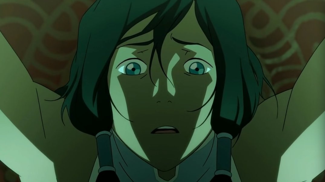and then korra was captured, and poisoned with what should’ve been more than enough mercury poison needed to kill her. and yet, without the power of any of the other avatars, korra managed to display a stunning display of power, even while poisoned to near-death.