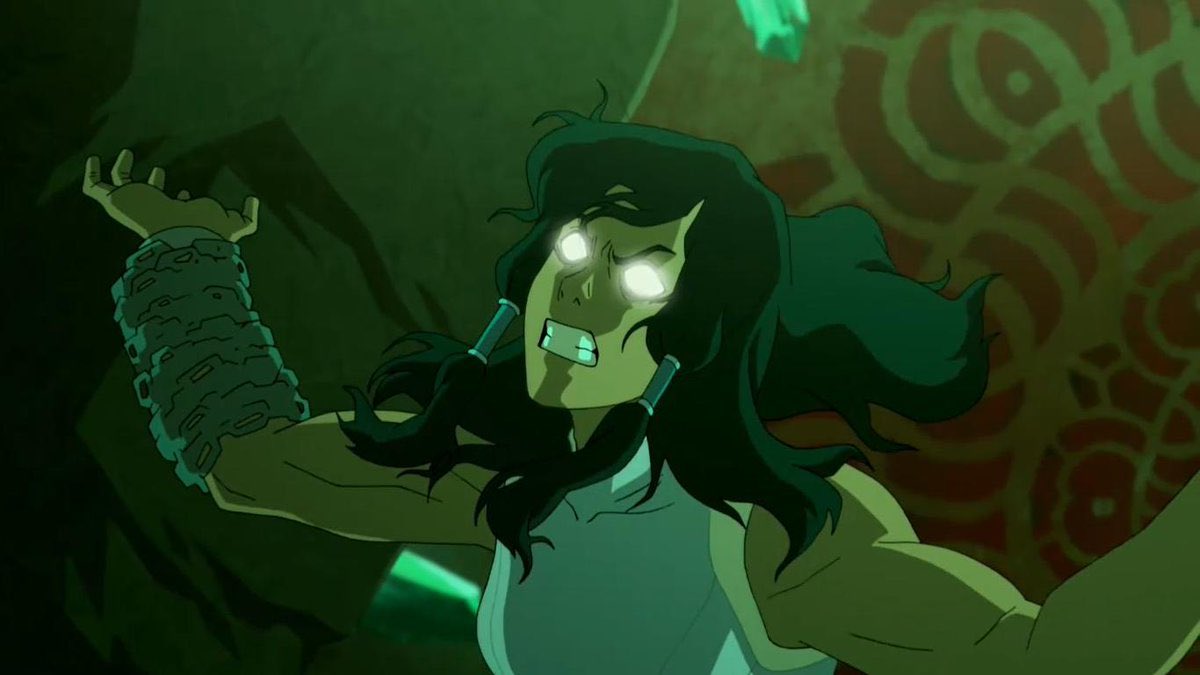 and then korra was captured, and poisoned with what should’ve been more than enough mercury poison needed to kill her. and yet, without the power of any of the other avatars, korra managed to display a stunning display of power, even while poisoned to near-death.