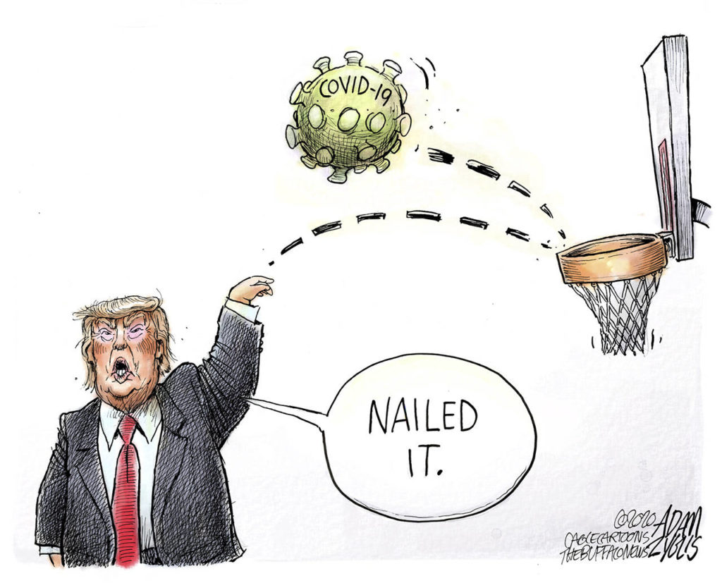 4speech's tweet photo. @paulkrugman To achieve "herd immunity"
from COVID-19 without a
#vaccine the death toll will
be unimaginable. Countries
successfully *suppressing*
the virus have done so with
#Masks,
#Hygiene,
#SocialDistancing,
PLUS
#MassiveTesting,
#ContactTracing.
TRUMP FAILED US 😖 https://t.co/yAnInBaHZK