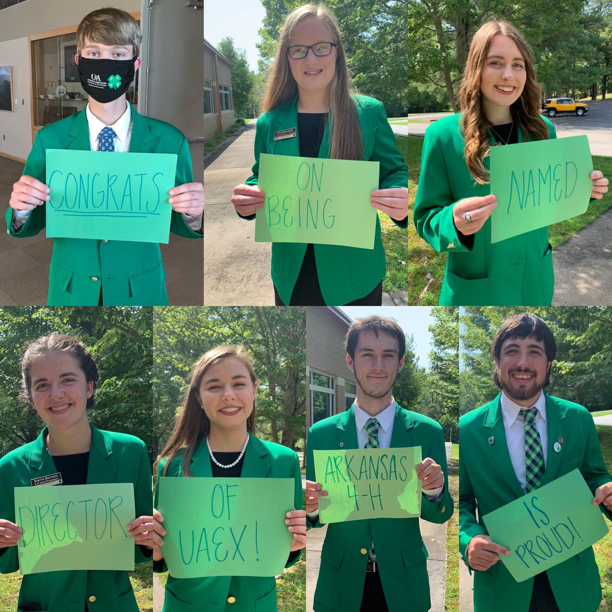 Arkansas4H's tweet photo. Hey, have you heard that Dr. @BobScottWeedDr has been named the new Senior Associate Vice President for Ag & Extension?! The #AR4HStateOfficers & all of #AR4H is so excited to get to work with Dr. Scott in the future ๐๐ #UAEX #ArkansasAg #ArkansasYouth #YouthLeadership https://t.co/Qd0WZAw5LG