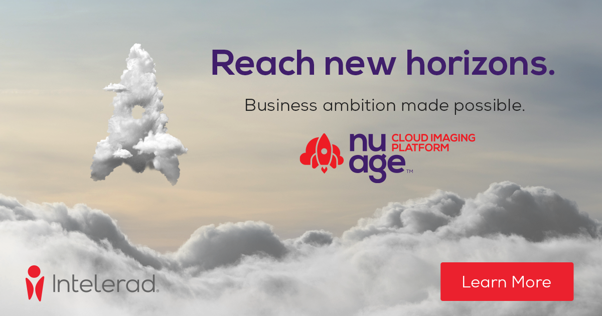 Intelerad's tweet photo. The possibilities are endless with our nuage Cloud Imaging Platform. Discover our highly scalable solutions and trust in the cloud to reach new heights!
#radiology #medicalimaging #cloudimaging
https://t.co/0jrSd2jnmb https://t.co/dRuHYdmK86