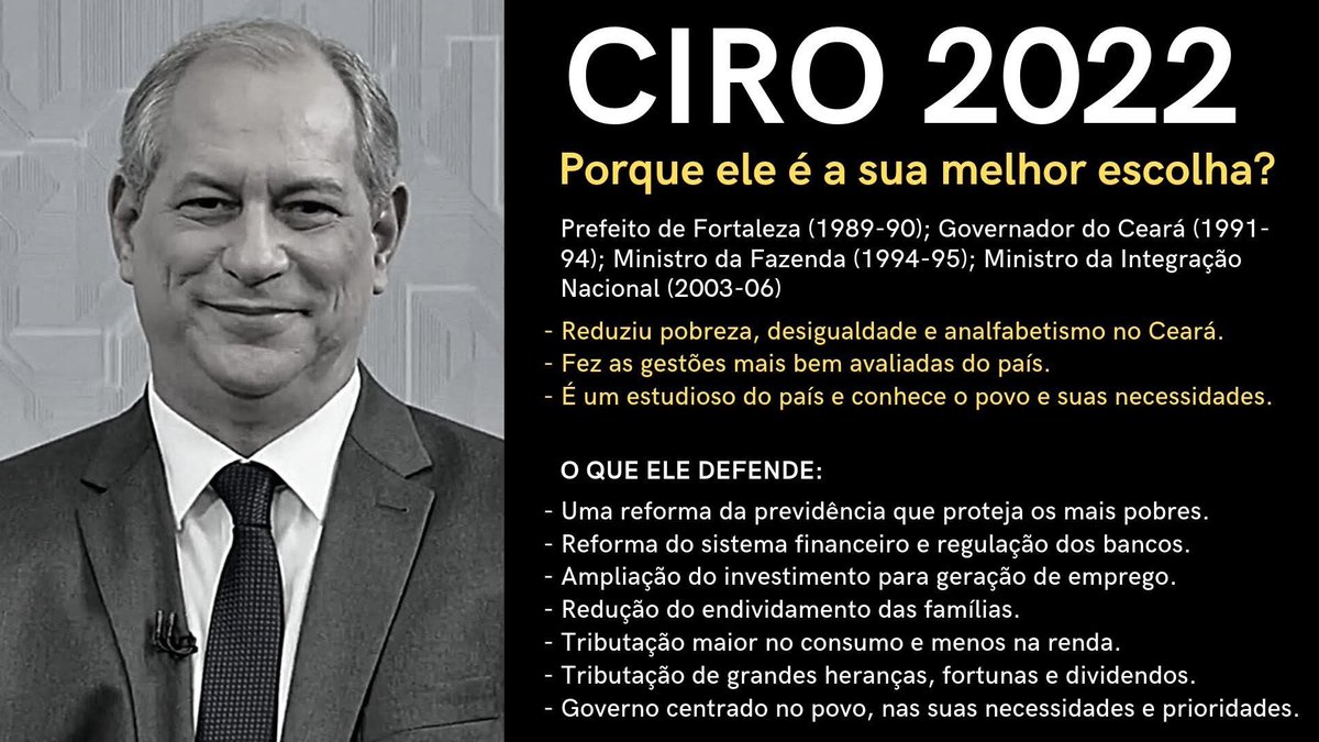 icarusgomes's tweet photo. @cirogomes #CiroAmado https://t.co/vdpf4pOyfU
