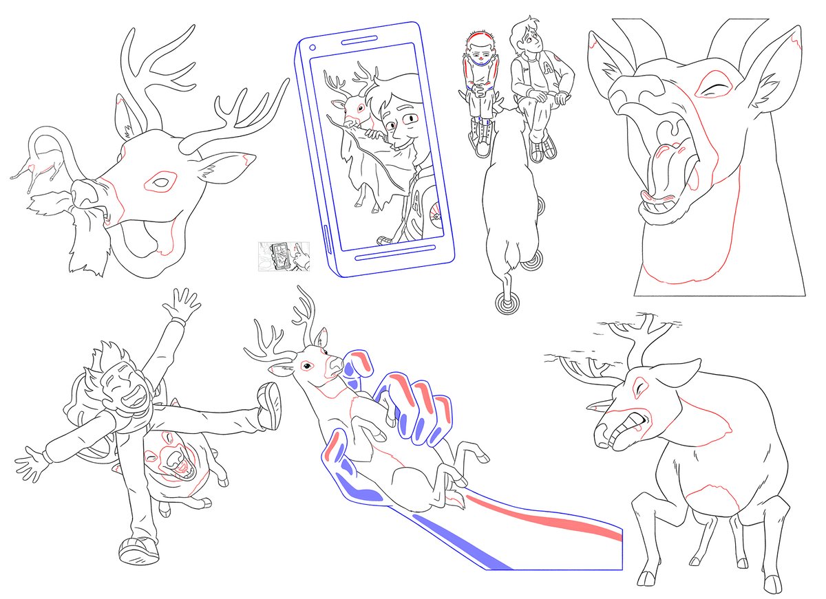 meganimation's tweet photo. Just realized I never posted any of the design stuff I did for Infinity Train Book 2. Here's just a few things! Huge thank you to @OweeeeenDennis @HamShears and Alen Esmaelian for their direction &amp; guidance 🙏 Boards for these poses by @Spinadoodles @jessiewongg and Jacob Winkler https://t.co/X5yvQBnjAo