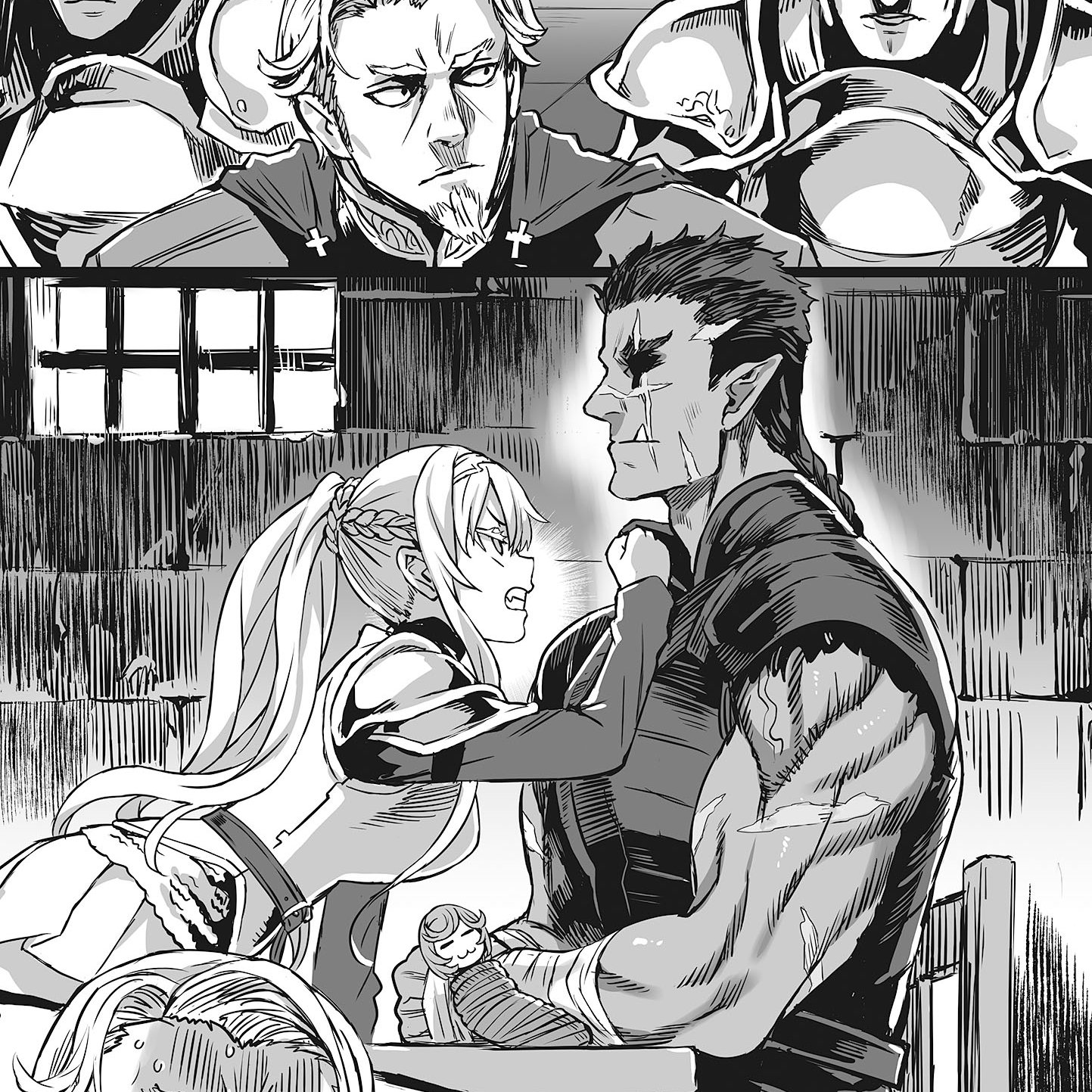 Kiyoe on X: Para el que pregunte de que va la historia, en resumen del  resumen el heroe orco va en busca de una esposa ya que el es virgen, se  divide