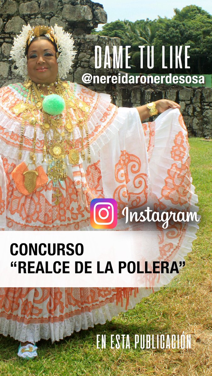 danzaspanama's tweet photo. Vota en el instagram @nereidaronerdesosa por esta imagen en el Concurso Realza la Pollera de @MiCulturaPma https://t.co/Li2QnbY5XZ