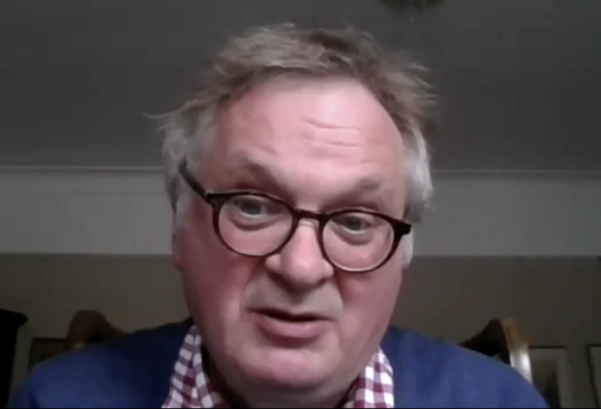 InfoNUTC's tweet photo. Happening now… Julian Ware, Head of Corporate Finance for Transport for London (@TfL), discusses #reopening #publictransit w/ @InfoNUTC director @b_rational for #cities2 - “The Vital Role of Public Transportation in Reopening Our Cities: Part 2” #COVID19 https://t.co/3lkL37HqOc https://t.co/BMvqikhtlN