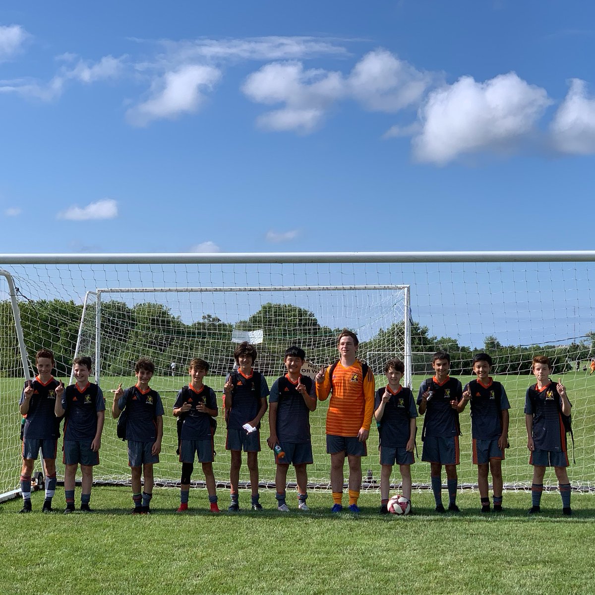 FC1974GLSA's tweet photo. U13 Boys Select went undefeated at the Libertyville Cup 🏆
Well done!!🔥
#FC74NATION https://t.co/YzNTZVxZC6