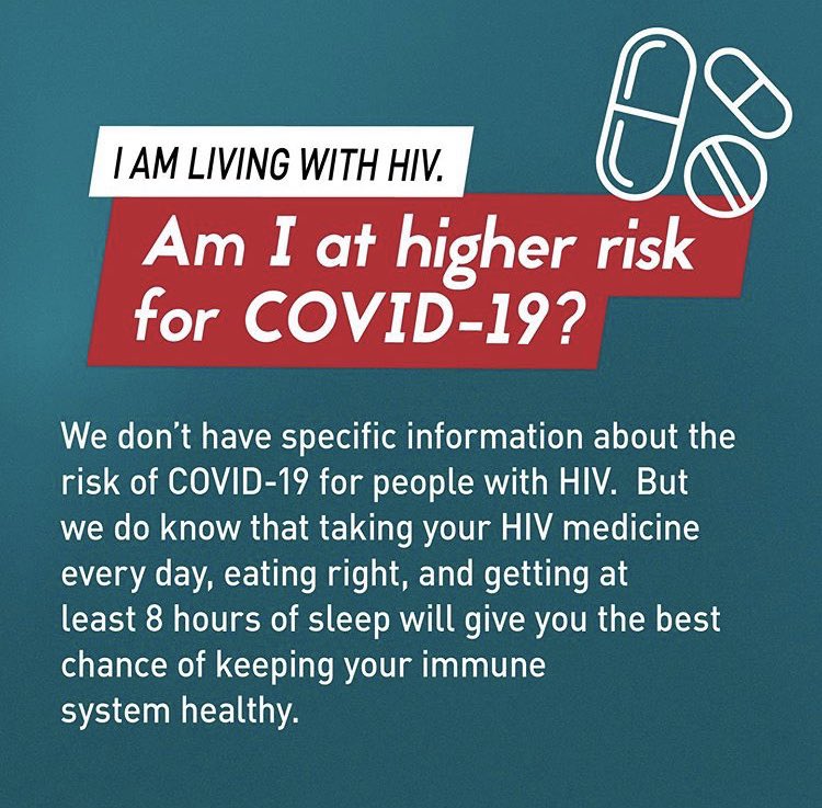statussexy's tweet photo. Here’s some information about HIV &amp; Covid -19 
•
•

@stophivtogether | @starttalkinghiv 
#stophivtogether #DoingitTogether #Doingit #endhivepidemic #ScreenforHIV #HIVTreatmentWorks #HIVCareCDC #stophivstigma #truvada #prep #condoms https://t.co/GvARgwfnIO