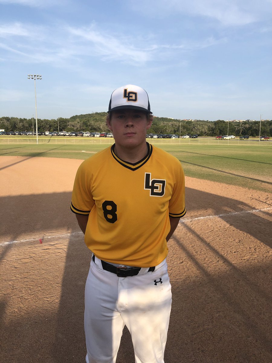 FiveTool's tweet photo. @FiveToolSTX F: @LightsOutBaseb1 16U Black 4, Texas Seminoles 0
PoG: @BaehrBilly 6.1 IP, 14K, 1H, 0R https://t.co/XxX1nOoT4W