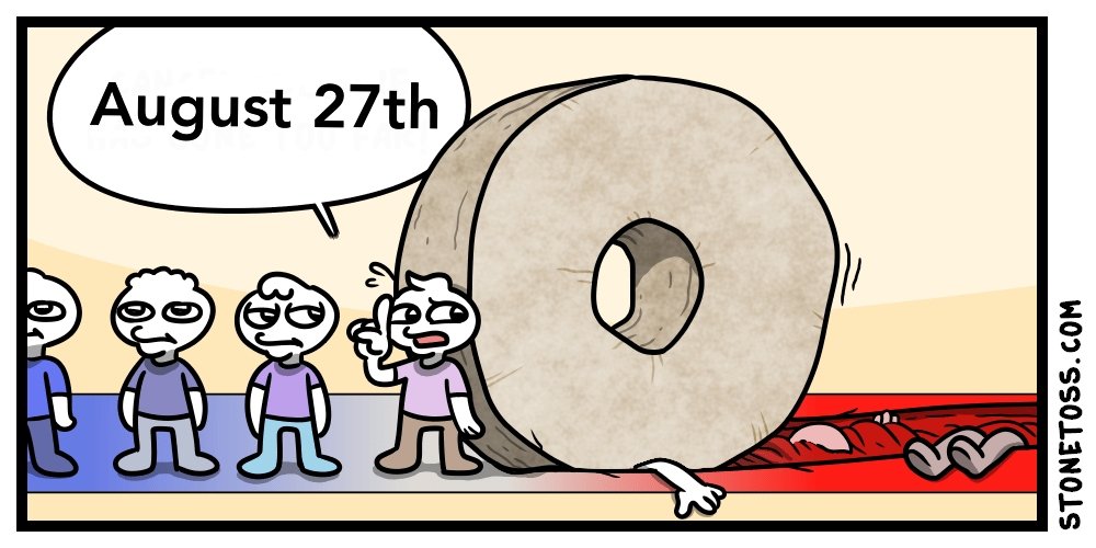 Gil48574945's tweet photo. Hey @stonetoss, are you ready for August 27th? https://t.co/YcXInnLJzQ