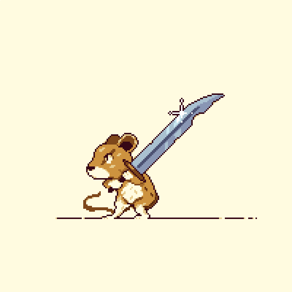 CobGoblin's tweet photo. I'm back! Here's a mouse with a BFS.

#pixelart https://t.co/jajnNoe32e