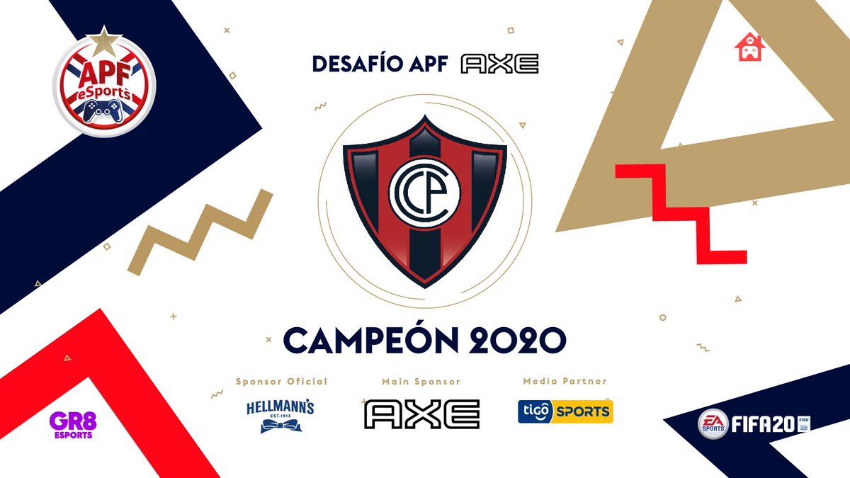 APFeSports's tweet photo. ¡@eSports_CCP es el flamante campeón del #DesafíoAPFAxe 🏆 2020! 👏🏼👏🏼

¡Felicidades pueblo azulgrana! 🔵🔴

#APFeSports 🎮 https://t.co/X4C2IJXr3b