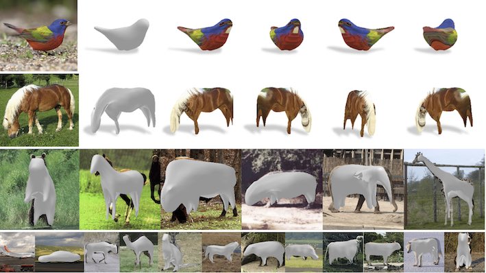 quantombone's tweet photo. Implicit Mesh Reconstruction from Unannotated Image Collections. Nice 3D recovery with a clever parameterization of shape. https://t.co/DO162A0aow #robotics #computervision https://t.co/rTQOmrZISF