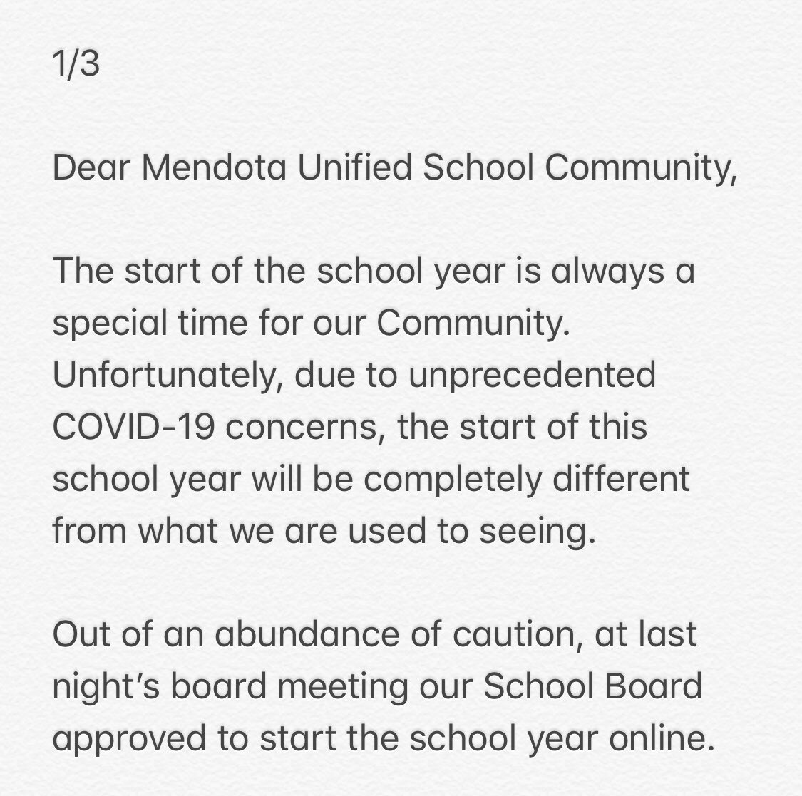 MUSDAztecs's tweet photo. A message from our Superintendent, Dr. Paul Lopez. https://t.co/e5DZVq71I0