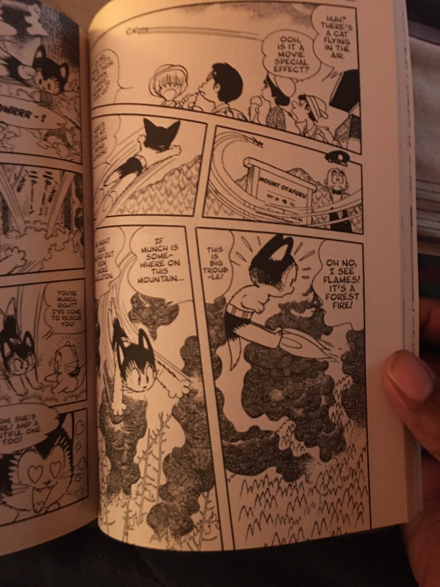 Ochan30's tweet photo. @Kleeh1954 Actually Astro Kitty is based off of Atomcat, a spin-off manga from Osamu Tezuka! I like that they keep certain Tezuka-isms in this show!
#AstroBoy #GoAstroBoyGo #AstroKitty #Atomcat https://t.co/RiVUrkKUuy