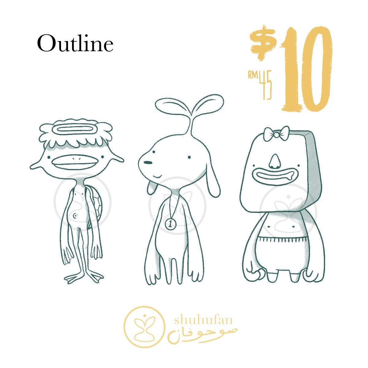 shuhufan's tweet photo. i am shuhufan and i am open for commissions to sketch a smol creature of your own 🌱 DMs are open 24/7~ https://t.co/Pvqz2C5Vdd