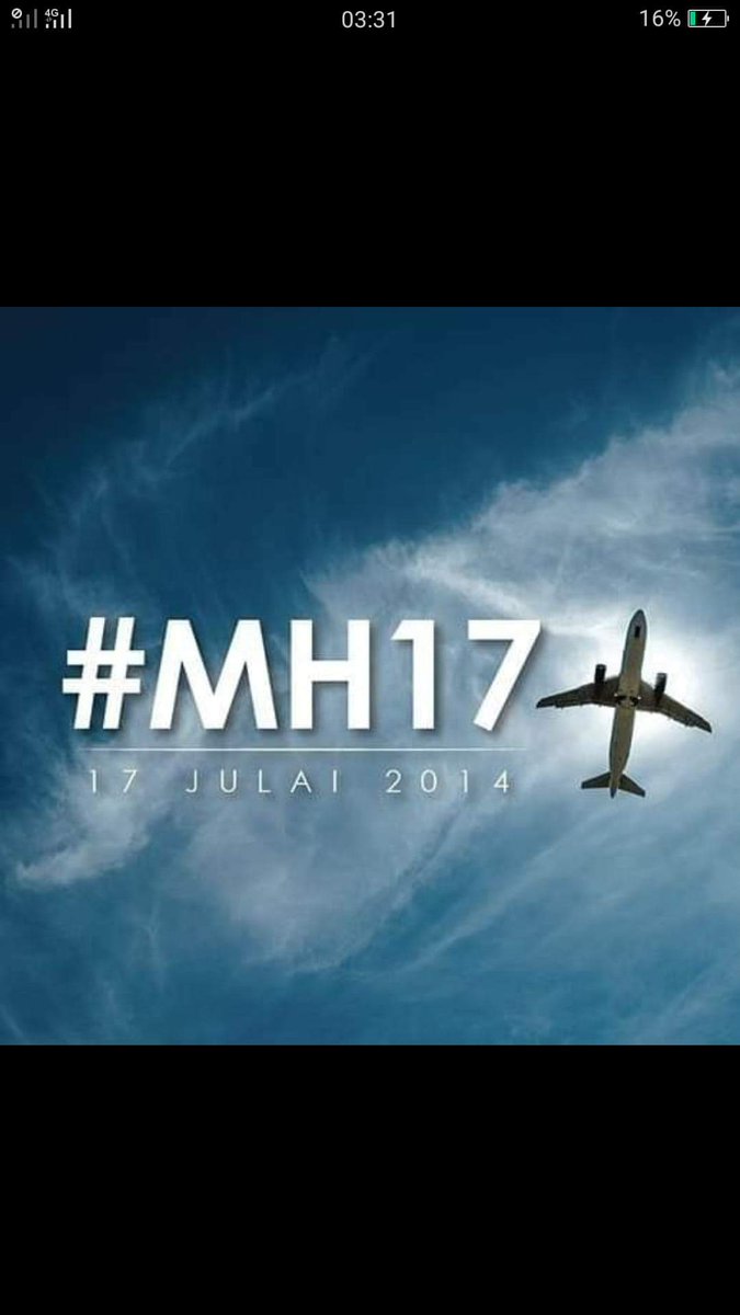 blurredfrank's tweet photo. Remembering Malaysia Airlines Flight MH17. Shot out of the skies on this day 6 years ago.
#MH17 #FridayThoughts https://t.co/ktH9iEFU1h