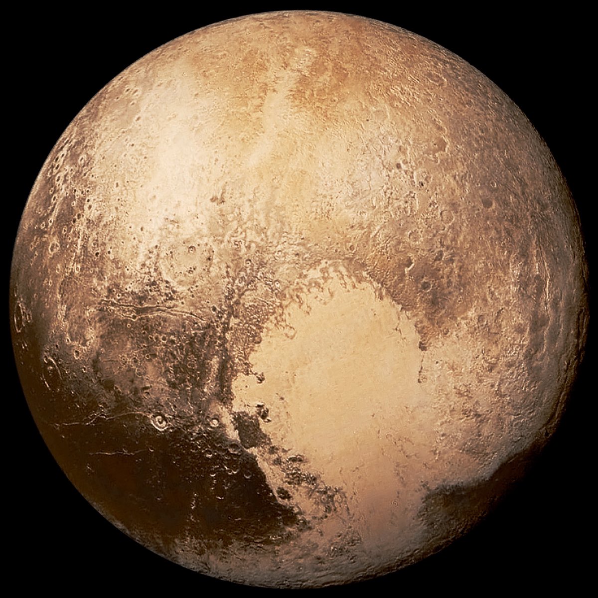Thank you, Pluto, the guardian and gatekeeper of our solar system, for reminding me of my “why” during this hard time. And shout out to the teams at  @NASA  @JHUAPL and  @SwRI for making this photo a reality just when this tiny human being needed it!  9/9