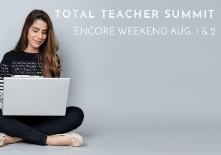 EDverythingED's tweet photo. It isn't too late!

Sure, #TotalTeacherSummit 2020 was last weekend-- but it isn't too late!  Mark your calendars &amp; get your ticket now: Encore Weekend is coming Aug 1 &amp; 2!

https://t.co/pdzv4uJ8lT

#teachertwitter #ProfDev #PersonalizedPD https://t.co/OyxJTwrkeT