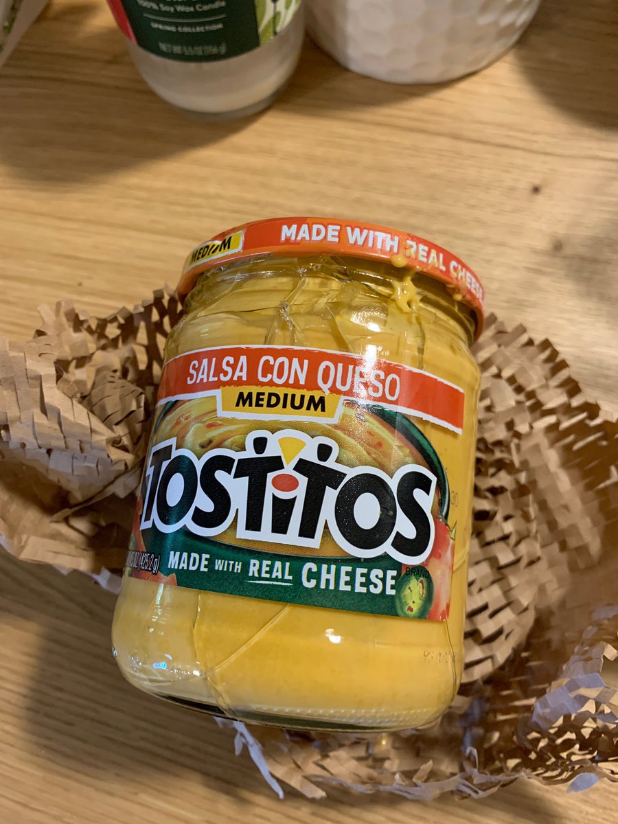 infinityash96's tweet photo. @Target 3rd time I’ve ended up with shattered or leaking products from online..... big sad cause it was my queso https://t.co/PoZyPlzGWJ