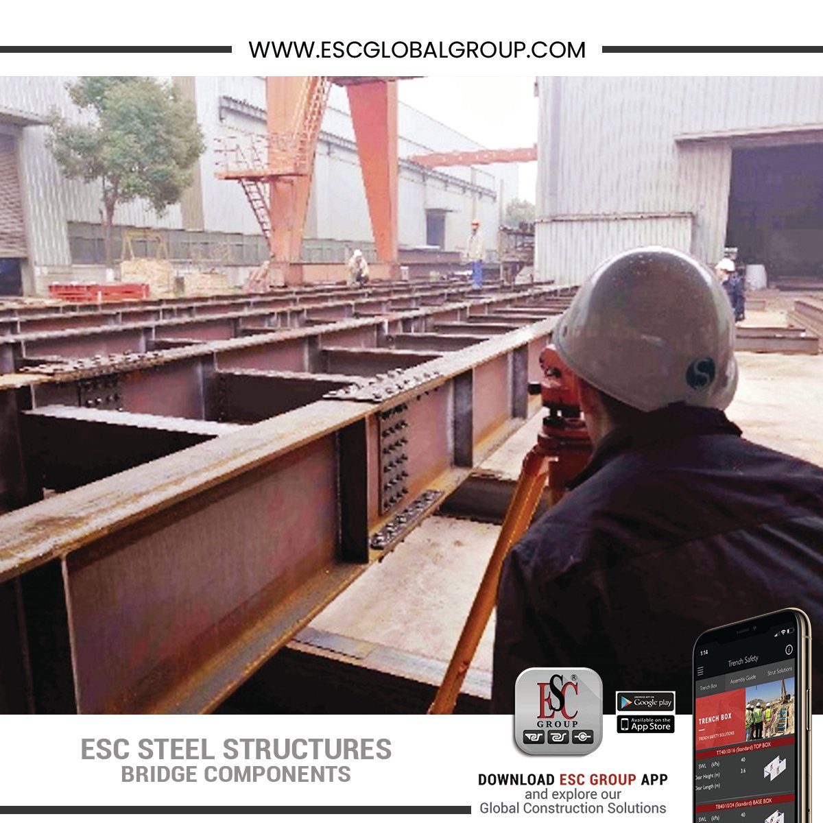 ESCPileSteel's tweet photo. Equipment-aided measurement of pier levels for temporary access bridge, Mumbai Trans Harbour Link Project in India #bridgestructures #steelstructures #ESCGroup #ESCSteelstructures https://t.co/ojVgLYageC