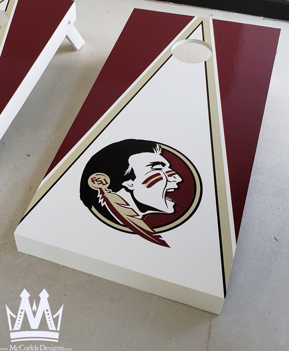 McCorkleDesigns's tweet photo. #fsu #Florida #State #university
#company #cornhole #boards #corntoss #college #custom #cornholeboards #corntoss #beanbag #football #nfl #lawngame #outdoor #lawn #game #custom #design #designed #recreation #recroom #aca #boardgames #mccorkledesigns https://t.co/bv2GnjWrsT