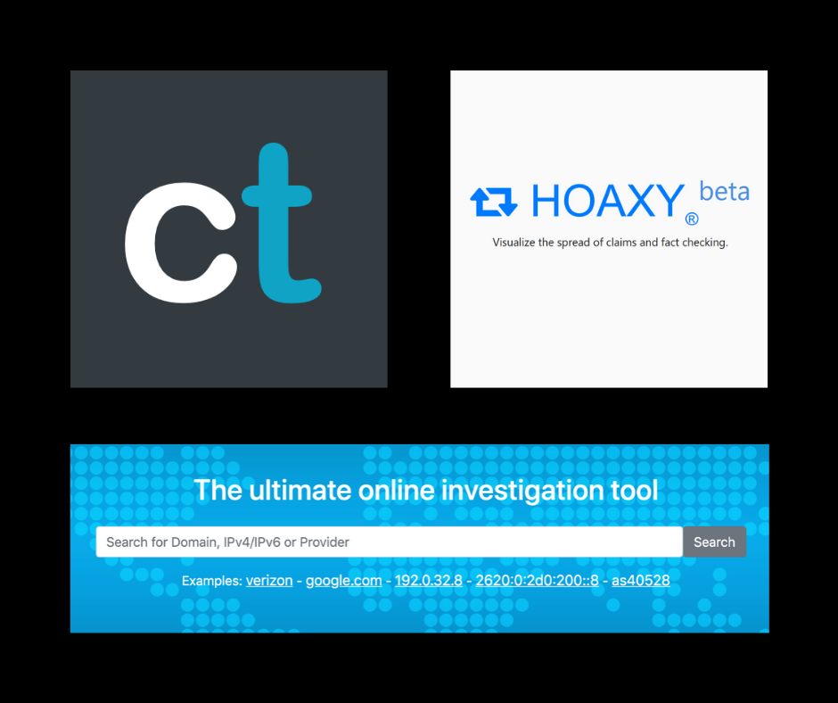 gijn's tweet photo. "If you’re trying to figure whether one website might be part of a larger network, DNSlytics might help you identify the person running it, or whether you’re dealing with a one-off site or not," suggests @CraigSilverman for investigating #disinformation https://t.co/n0ts1EqWCz https://t.co/0qJbLZ6rjx
