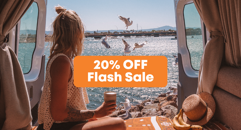 FLASH SALE - EXTENDED TO 22 JULY! Book 10 days or more and receive 20% off your daily rental rate! T&amp;Cs apply soo.nr/Dgrr
