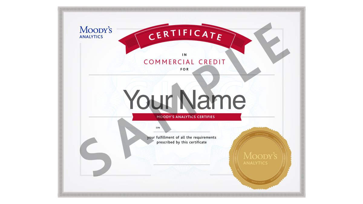 OmegaPerform's tweet photo. Earn your Certificate in Commercial Credit and establish yourself as an expert in corporate and commercial credit assessment and risk management. https://t.co/cp6w5uQhIB

#MoodysAnalytics #CommercialCredit #RiskManagement #CreditCertification #OnlineLearning https://t.co/DwuR7KNY5v