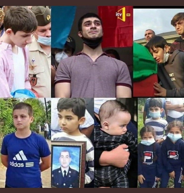FiruuzeS's tweet photo. They were left without a father in order not to lose our lands ...
#KharabakhisAzerbaijan 
#kharabakhbelongstoazerbaijan 
#StopArmenianAggression 
#StopArmenianOccupation https://t.co/A2uT7nEcYx