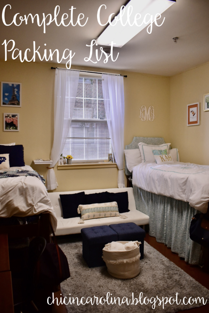 Heading off to college? Everything you need is on the packing list in today's blog post bit.ly/2OftmKk