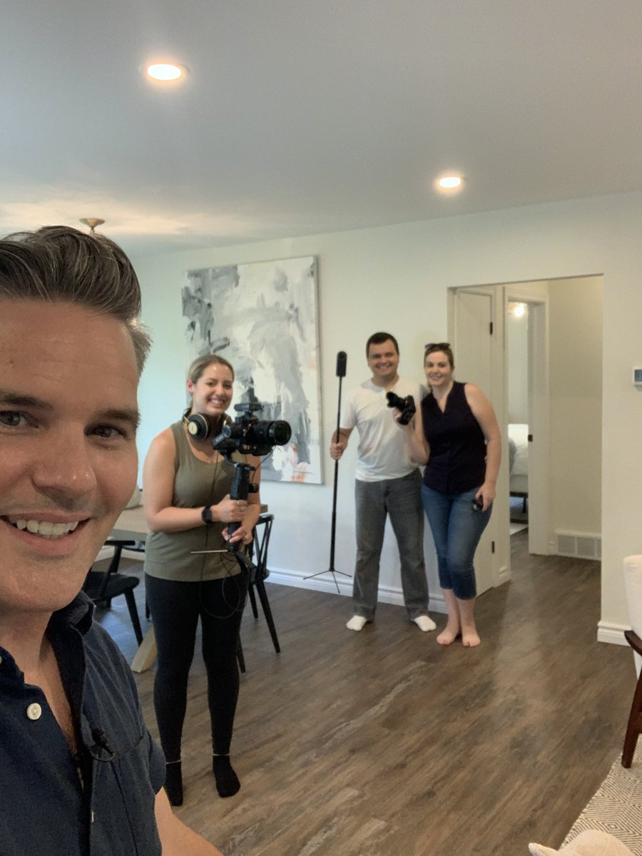 KyleChristie_TV's tweet photo. Training today with some of the crew. Some new tools and technology is coming to See Your House Now. https://t.co/IQB9Nw4s0I https://t.co/dtzGeMe59F