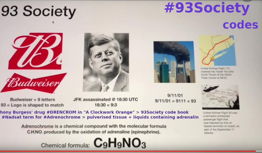 BrianGPowell's tweet photo. #93Society &amp; 1993 was 1st attack on #WTC &amp; #Flight93 used #9ll

#ThuleSociety greet one another with "93" greeting

#InPlainSight;#TheyMustWarnUsFirst;#InOurFaces

&amp; C9H9NO3=#AdrenoChrome--#ChaldeanNumerology=>a nine added to other numbers changes nada--so the "93" is coded here https://t.co/CKEdeS4zcm