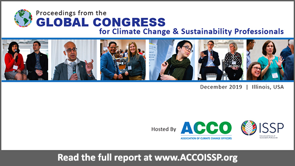 Now is the time to build a more #resilient world! Proceedings from the #GlobalCongress for #ClimateChange and #Sustainability Professionals just published. Learn more at accoissp.org/proceedings — let’s get to work on #equity, elevating our fields &amp;  advancing our tools.
<a href="/ISSP_Org/">ISSP</a>