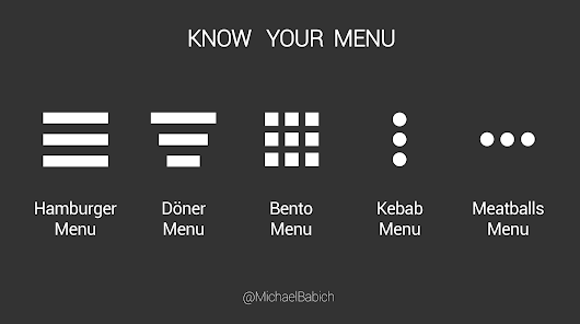 jessthebp's tweet image. I was today years old when I leaned each menu icon had its own food based name