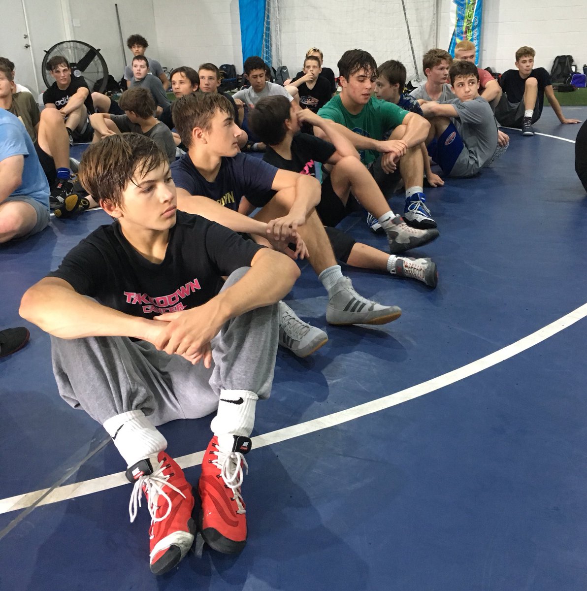 tadders99's tweet photo. Picked up some excellent technique today from Hayden Hidlay!!! 
#underhooks #PackMentality
#YoungGunsWC #SGWrestling https://t.co/38iL5Rw8eI