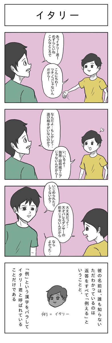 過去作「イタリー」 