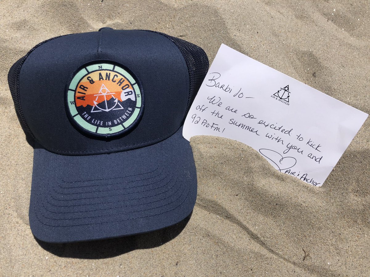 barbidoll's tweet photo. So Nauti! βοΈ An ocean-sized thank you @air_anchor for the nautical @92profm summer swag! #PoolPatrol π https://t.co/6r6L3R4pLS