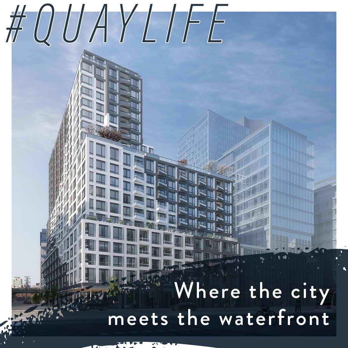 _empirehomes's tweet photo. Introducing Empire Quay House, standing 21-storeys tall overlooking Lake Ontario in Toronto's employment and innovation district at Queens Quay East. Register to find out how you can start living your best #QuayLife. https://t.co/t1T2F0Qy9D https://t.co/BbTmuMQjjO