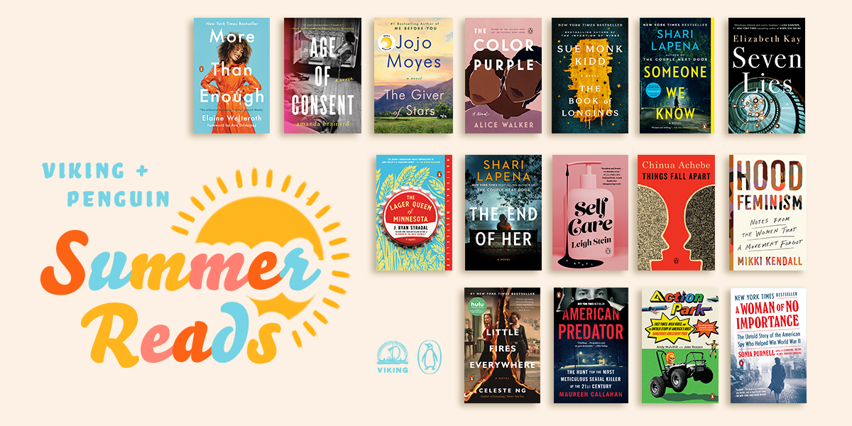 PenguinBooks's tweet photo. We're partnering with @VikingBooks to share some of our favorite reads to escape into! Join us this summer for your ultimate TBR list.☀️📚 https://t.co/NlmV11NFo5 https://t.co/3zYL6Hn8Gz