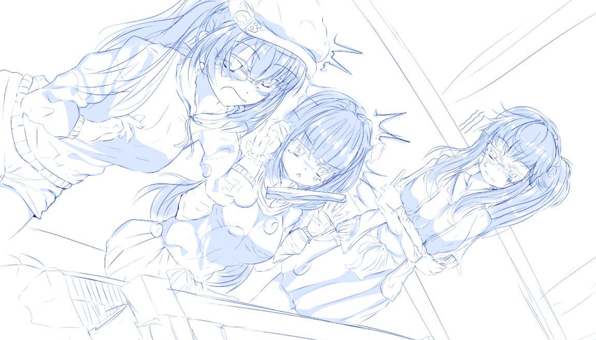 SynSugarVN's tweet photo. We're working hard on SynSugar! We'll have more updates soon, but be sure to join our Discord for the latest news on our #visualnovel! ❤️

https://t.co/Nytz4V0XAY

Check out this cute sketch feat. our Shizuki, @LatteVns' Rumiko, and @dssansVN's Kiyoko!

#vndev #gamedev #indiedev https://t.co/YSdlWGAAYF