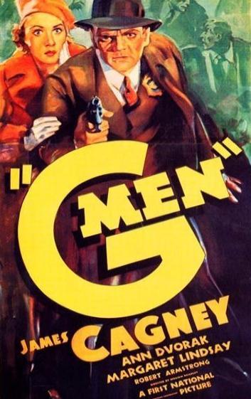 considerar dramas de acción y crimen o comedias, de escaso presupuesto y rápida producción, muchas de ellas se valoran hoy como auténticos clásicos del género negro, de gánsteres o de acción. En “'G' Men” (1935), de William Keighley, Cagney se convierte