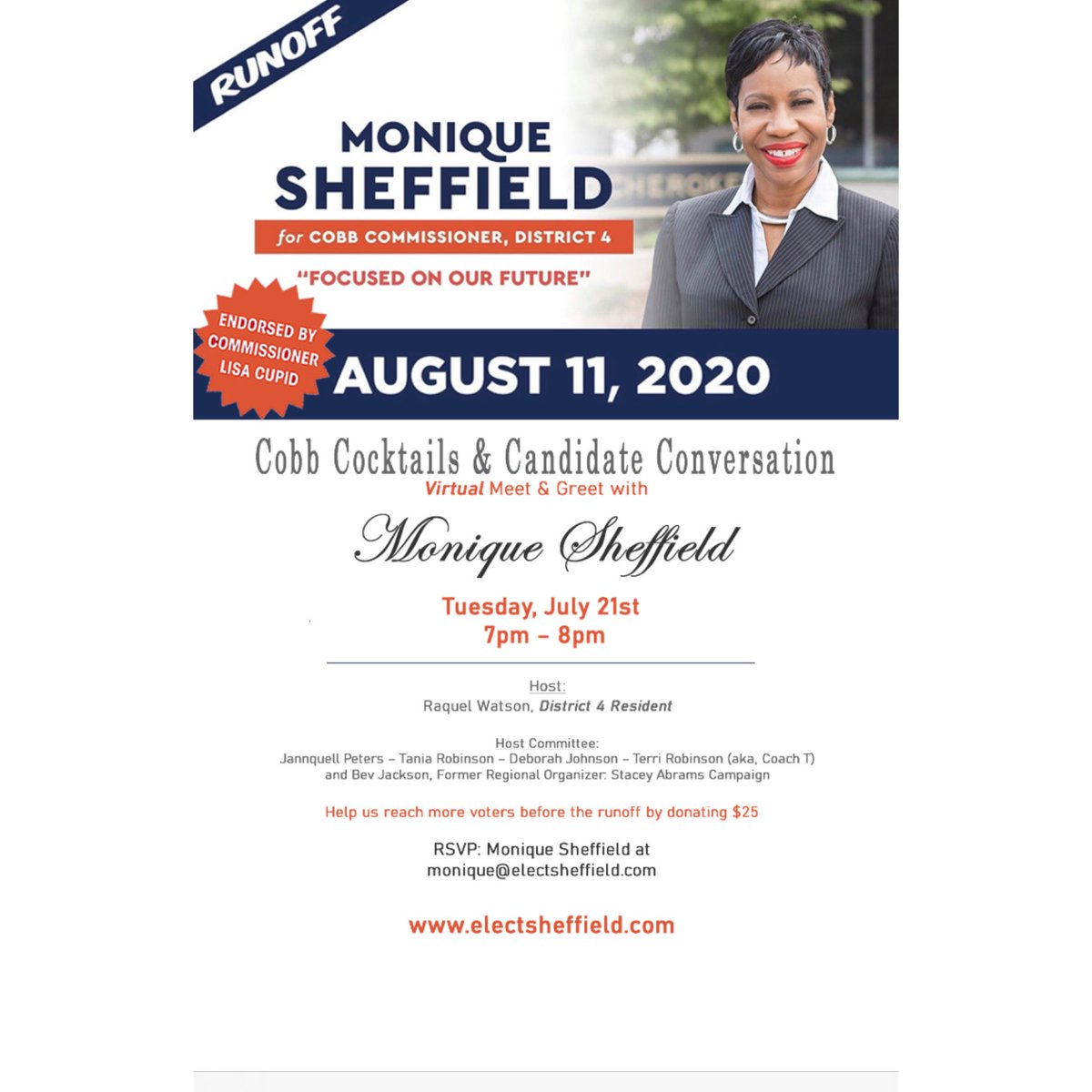 Monique Sheffield (@electsheffield) on Twitter photo 