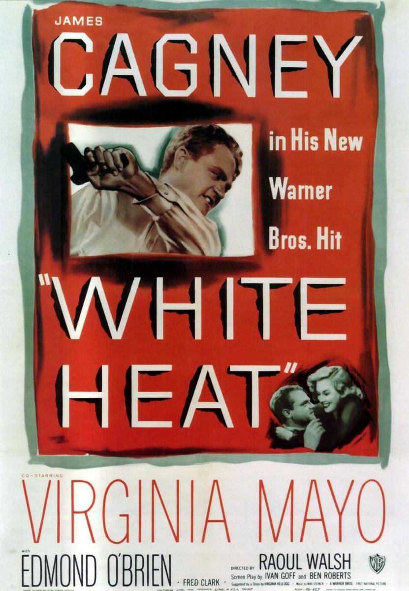 consiguió que la United Artist (la compañía de Chaplin y Mary Pickford) distribuyera las tres primeras (“El vagabundo”, “Sangre sobre el sol” y “The Time of Your Life”). En 1949, volvió a la Warner Bros con una obra maestra de Raoul Walsh, “White Heat”, donde interpretó